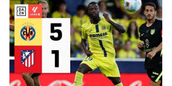 Villarreal CF 5-1 Atlético Madrid